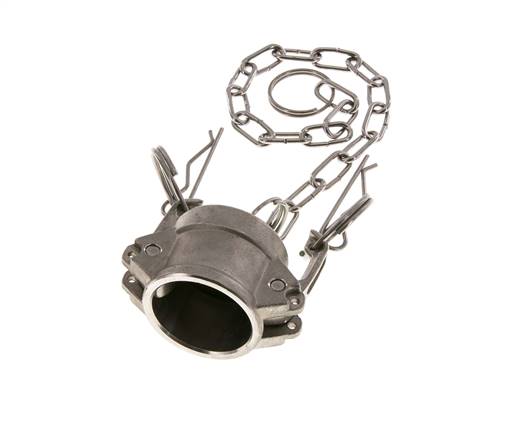 Camlock DN 25 (1'') Koppeling RvsEnd Cap Type DC MIL-C-27487