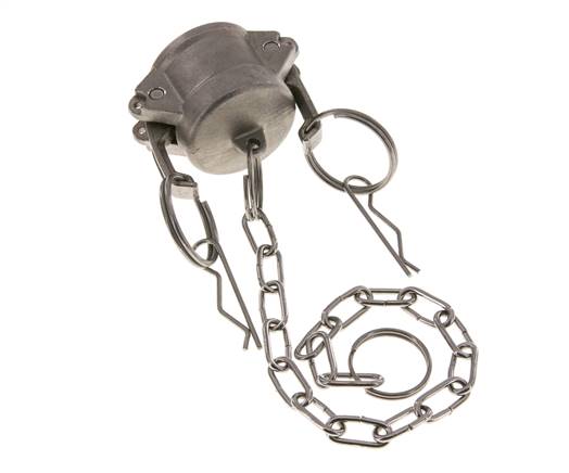 Camlock DN 25 (1'') Koppeling RvsEnd Cap Type DC MIL-C-27487