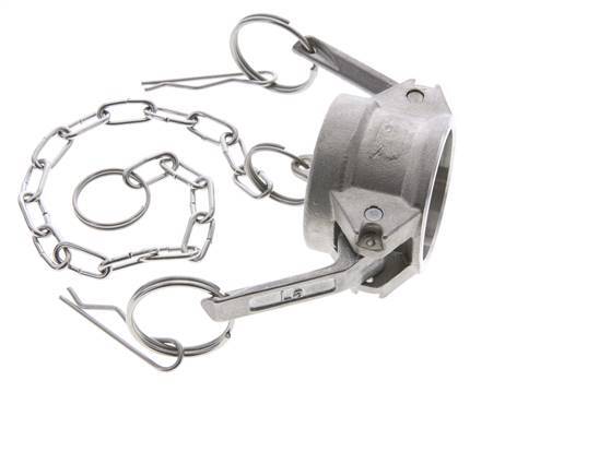 Camlock DN 32 (1 1/4'') Koppeling RvsEnd Cap Type DC MIL-C-27487