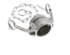 Camlock DN 32 (1 1/4'') Stainless Steel Coupling End Cap Type DC MIL-C-27487