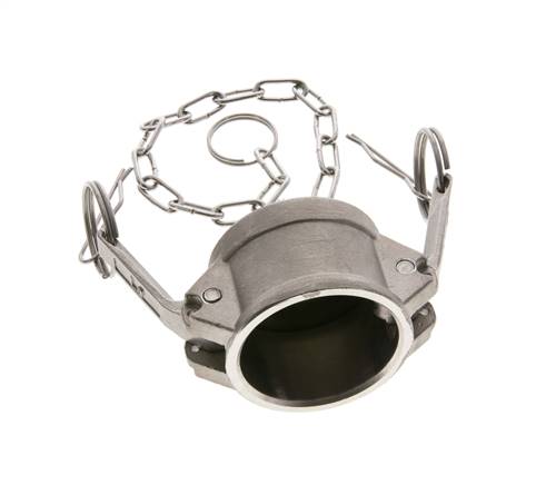 Camlock DN 40 (1 1/2'') Koppeling RvsEnd Cap Type DC MIL-C-27487