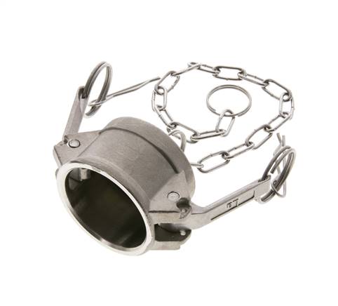 Camlock DN 40 (1 1/2'') Koppeling RvsEnd Cap Type DC MIL-C-27487