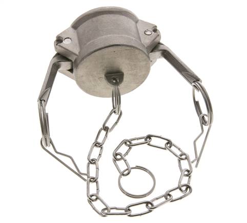 Camlock DN 40 (1 1/2'') Koppeling RvsEnd Cap Type DC MIL-C-27487