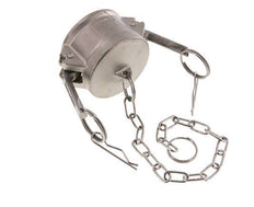 Camlock DN 50 (2'') Koppeling RvsEnd Cap Type DC MIL-C-27487