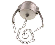 Camlock DN 50 (2'') Koppeling RvsEnd Cap Type DC MIL-C-27487