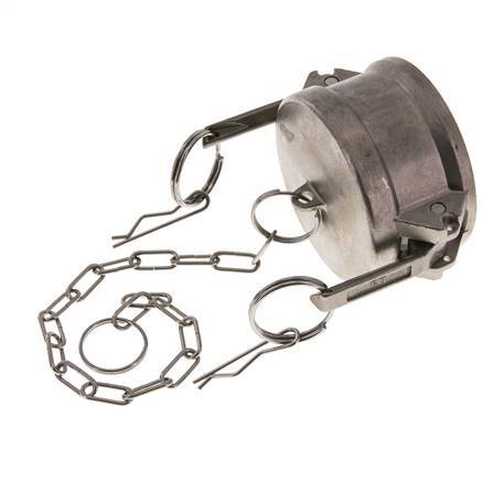 Camlock DN 60 (2 1/2'') Koppeling RvsEnd Cap Type DC MIL-C-27487