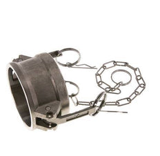 Camlock DN 60 (2 1/2'') Koppeling RvsEnd Cap Type DC MIL-C-27487