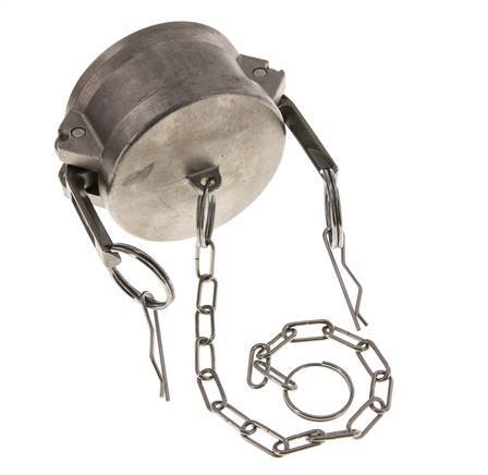 Camlock DN 60 (2 1/2'') Koppeling RvsEnd Cap Type DC MIL-C-27487