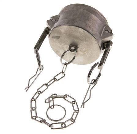 Camlock DN 60 (2 1/2'') Koppeling RvsEnd Cap Type DC MIL-C-27487