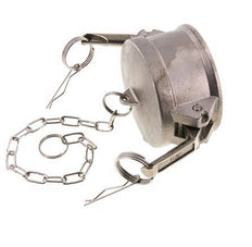 Camlock DN 75 (3'') Koppeling RvsEnd Cap Type DC MIL-C-27487
