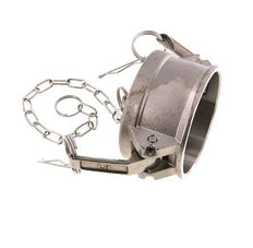 Camlock DN 75 (3'') Koppeling RvsEnd Cap Type DC MIL-C-27487