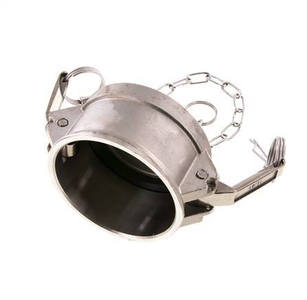 Camlock DN 75 (3'') Koppeling RvsEnd Cap Type DC MIL-C-27487