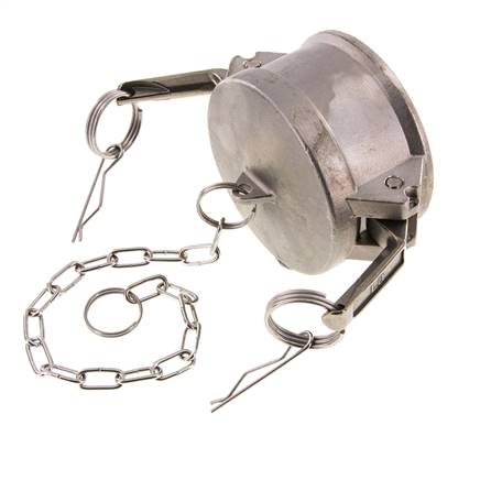 Camlock DN 75 (3'') Koppeling RvsEnd Cap Type DC MIL-C-27487