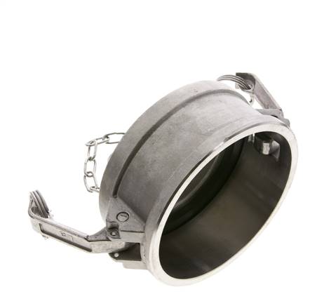 Camlock DN 90 (4'') Koppeling RvsEnd Cap Type DC MIL-C-27487