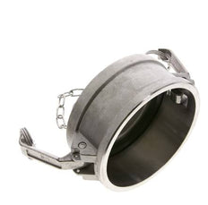 Camlock DN 90 (4'') Koppeling RvsEnd Cap Type DC MIL-C-27487