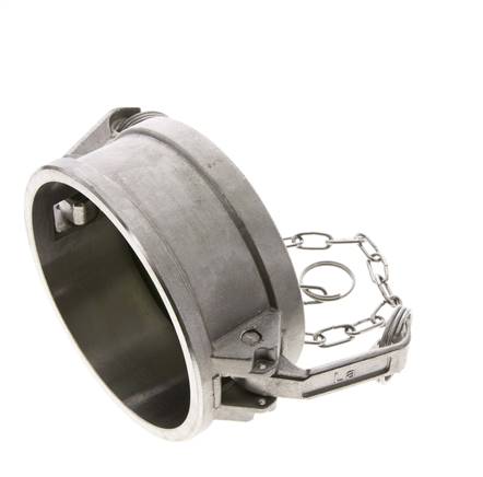 Camlock DN 90 (4'') Koppeling RvsEnd Cap Type DC MIL-C-27487
