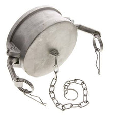 Camlock DN 90 (4'') Koppeling RvsEnd Cap Type DC MIL-C-27487