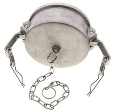 Camlock DN 90 (4'') Koppeling RvsEnd Cap Type DC MIL-C-27487