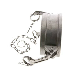 Camlock DN 90 (4'') Koppeling RvsEnd Cap Type DC MIL-C-27487