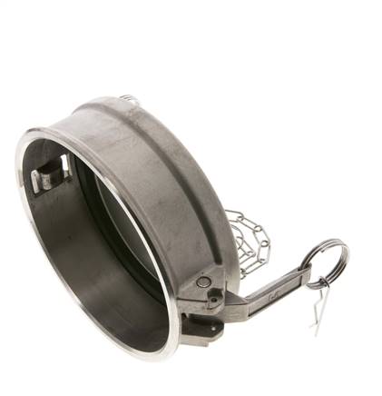 Camlock DN 120 (5'') Koppeling RvsEnd Cap Type DC MIL-C-27487