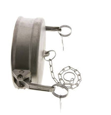 Camlock DN 140 (6'') Koppeling RvsEnd Cap Type DC MIL-C-27487