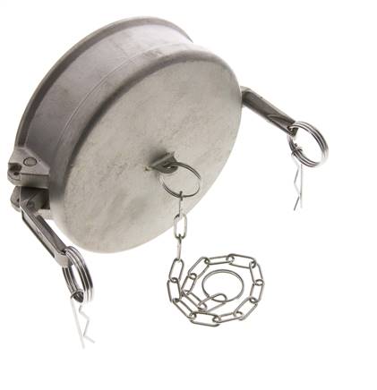 Camlock DN 120 (5'') Koppeling RvsEnd Cap Type DC MIL-C-27487