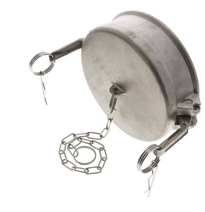 Camlock DN 120 (5'') Koppeling RvsEnd Cap Type DC MIL-C-27487