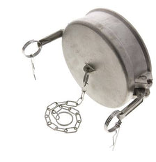 Camlock DN 120 (5'') Koppeling RvsEnd Cap Type DC MIL-C-27487