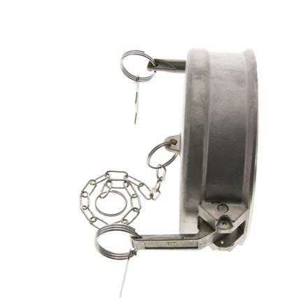 Camlock DN 120 (5'') Koppeling RvsEnd Cap Type DC MIL-C-27487