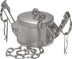 Camlock DN 140 (6'') Koppeling AluminiumEnd Cap Type DC MIL-C-27487
