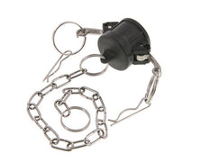 Camlock DN 20 (3/4'') Koppeling PolypropyleenEnd Cap Type DC MIL-C-27487