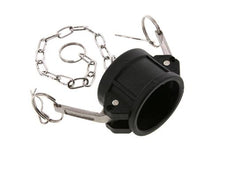 Camlock DN 40 (1 1/2'') Koppeling PolypropyleenEnd Cap Type DC MIL-C-27487