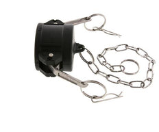 Camlock DN 40 (1 1/2'') Koppeling PolypropyleenEnd Cap Type DC MIL-C-27487