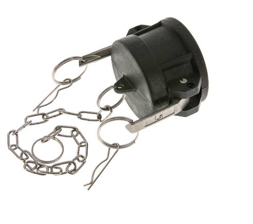 Camlock DN 50 (2'') Koppeling PolypropyleenEnd Cap Type DC MIL-C-27487