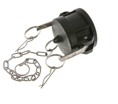 Camlock DN 50 (2'') Koppeling PolypropyleenEnd Cap Type DC MIL-C-27487