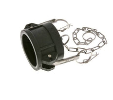 Camlock DN 50 (2'') Koppeling PolypropyleenEnd Cap Type DC MIL-C-27487