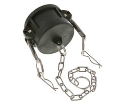 Camlock DN 50 (2'') Koppeling PolypropyleenEnd Cap Type DC MIL-C-27487