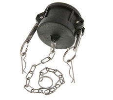 Camlock DN 50 (2'') Koppeling PolypropyleenEnd Cap Type DC MIL-C-27487