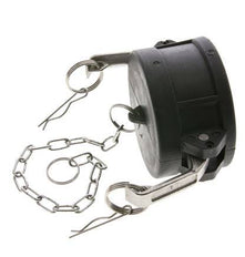 Camlock DN 75 (3'') Koppeling PolypropyleenEnd Cap Type DC MIL-C-27487