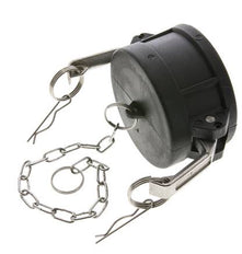 Camlock DN 75 (3'') Koppeling PolypropyleenEnd Cap Type DC MIL-C-27487