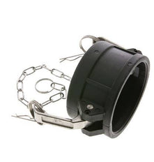 Camlock DN 75 (3'') Koppeling PolypropyleenEnd Cap Type DC MIL-C-27487