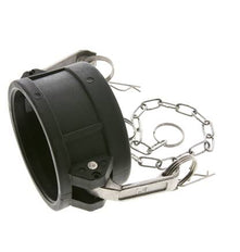 Camlock DN 75 (3'') Koppeling PolypropyleenEnd Cap Type DC MIL-C-27487