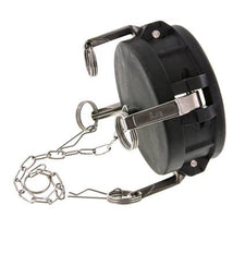 Camlock DN 90 (4'') Koppeling PolypropyleenEnd Cap Type DC MIL-C-27487