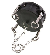 Camlock DN 90 (4'') Koppeling PolypropyleenEnd Cap Type DC MIL-C-27487