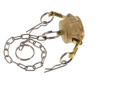 Camlock DN 20 (3/4'') Koppeling MessingEnd Cap Type DC MIL-C-27487
