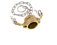 Camlock DN 20 (3/4'') Koppeling MessingEnd Cap Type DC MIL-C-27487