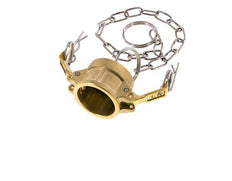 Camlock DN 20 (3/4'') Koppeling MessingEnd Cap Type DC MIL-C-27487