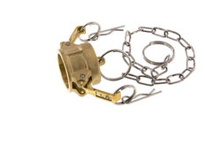 Camlock DN 20 (3/4'') Koppeling MessingEnd Cap Type DC MIL-C-27487