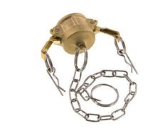 Camlock DN 20 (3/4'') Koppeling MessingEnd Cap Type DC MIL-C-27487