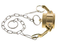 Camlock DN 25 (1'') Koppeling MessingEnd Cap Type DC MIL-C-27487